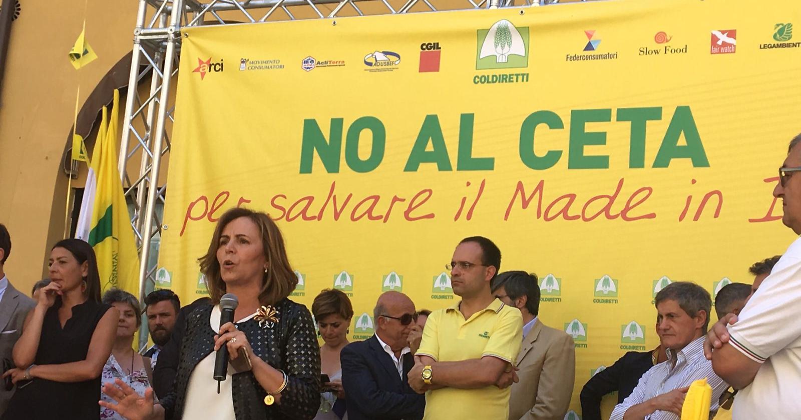 CETA, Mongiello: «Il patto tra Europa e Canada firma l'atto di morte della nostra agricoltura»