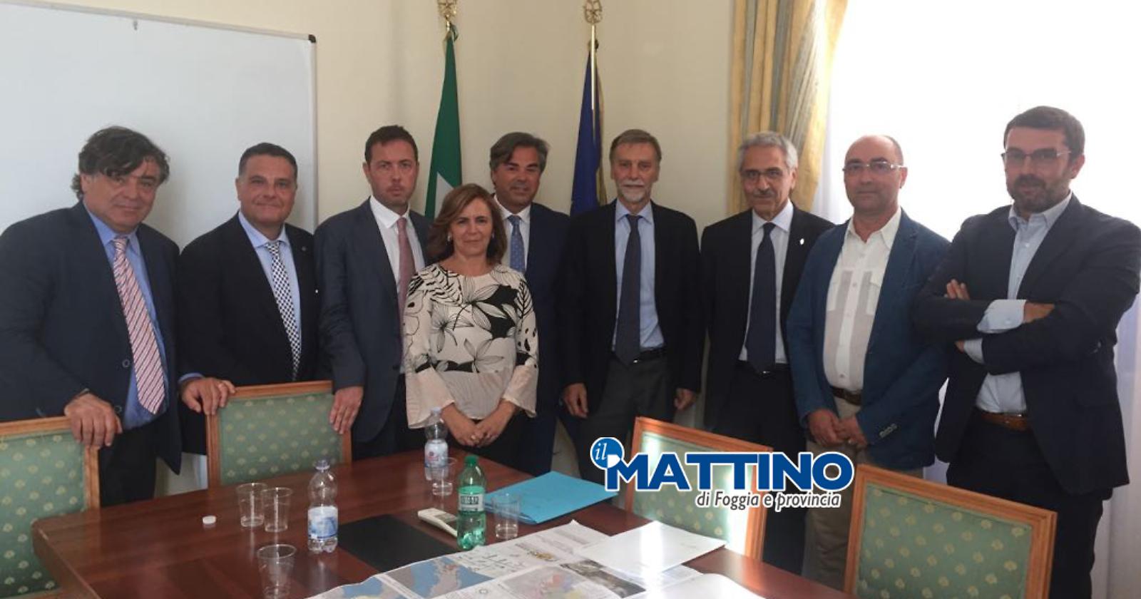Delrio apre alla seconda stazione di Foggia