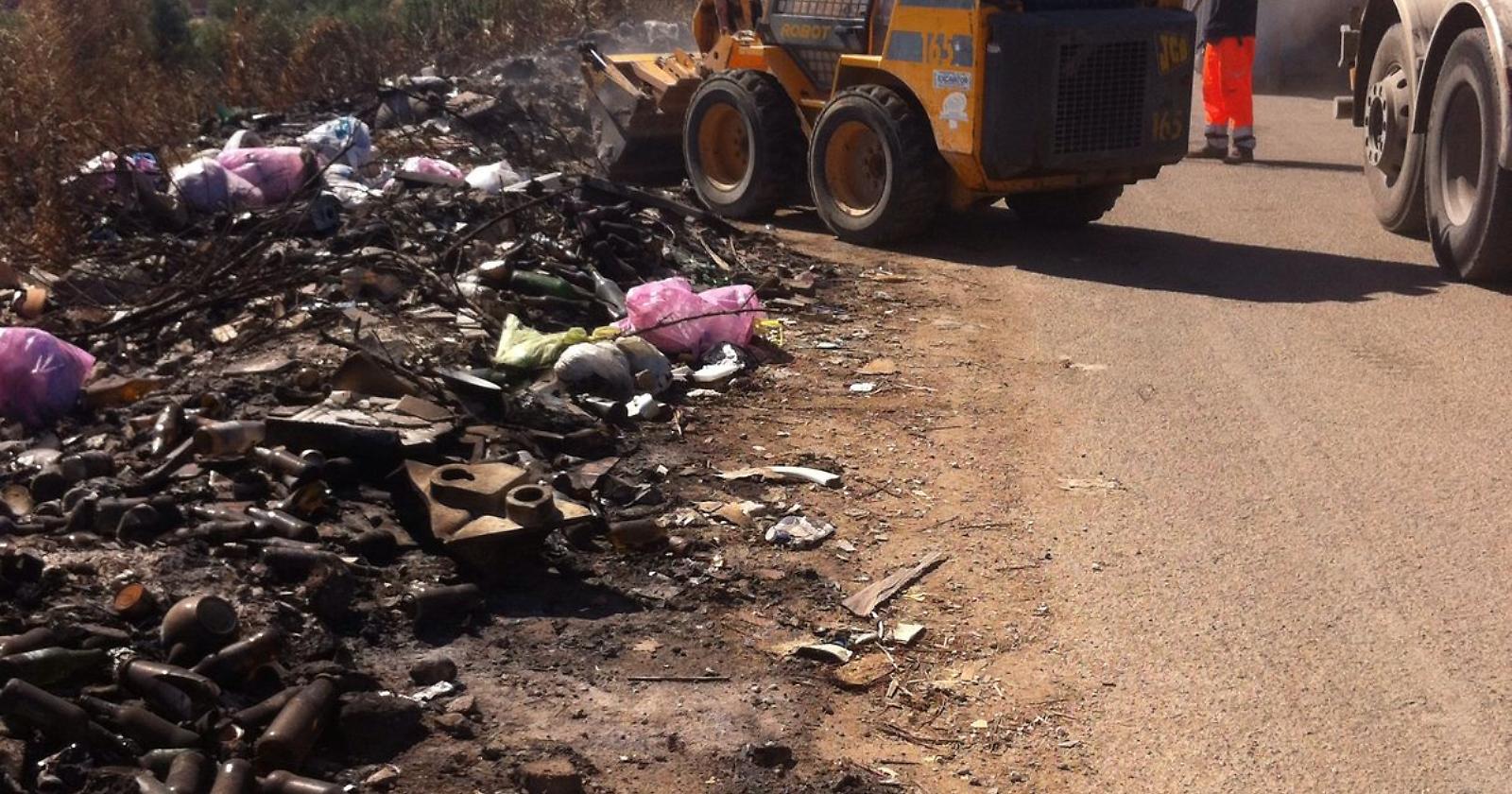 A Torremaggiore proseguono le attività di bonifica di discariche abusive su suoli comunali. 