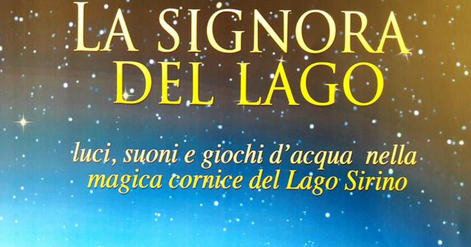 A Nemoli torna La signora del lago con l'obiettivo di superare i 15mila spettatori
