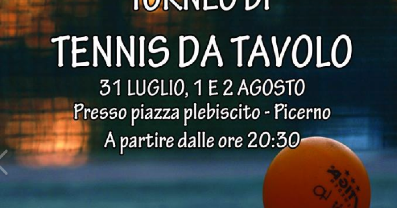 Il Picchio coinvolge Picerno con 13 tornei sportivi estivi
