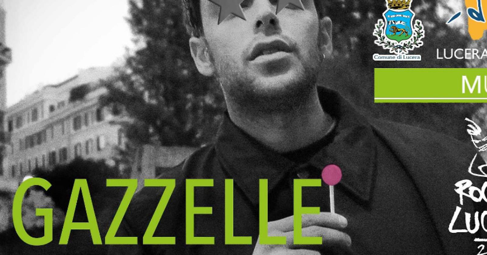 Lucera, al via il Festival "Rockin' Lucera": arriva "Gazzelle, nuovo fenomeno musicale italiano 