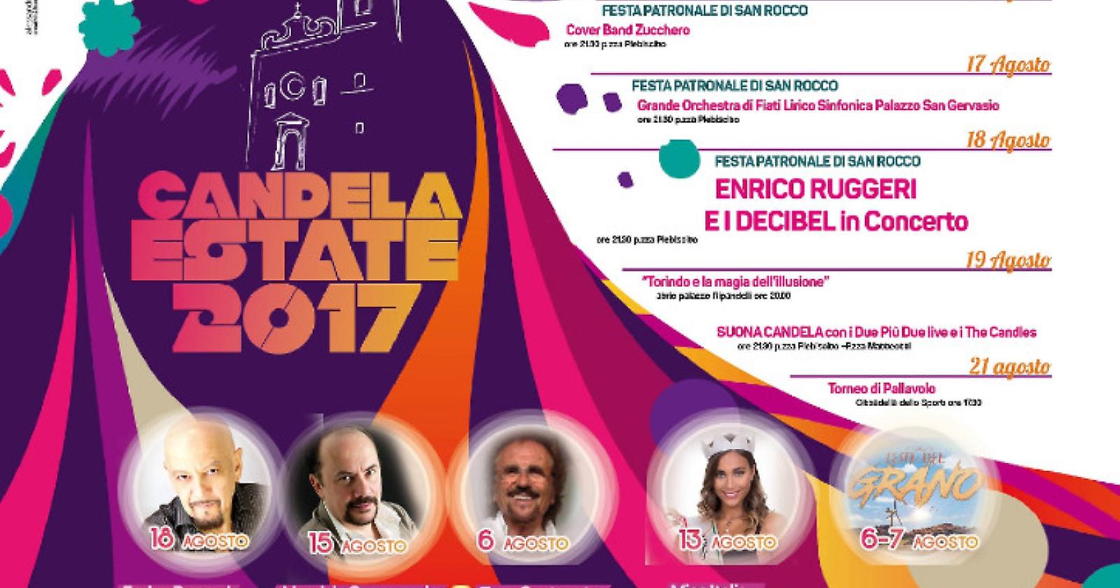 Candela Estate 2017 all'insegna del divertimento e della cultura