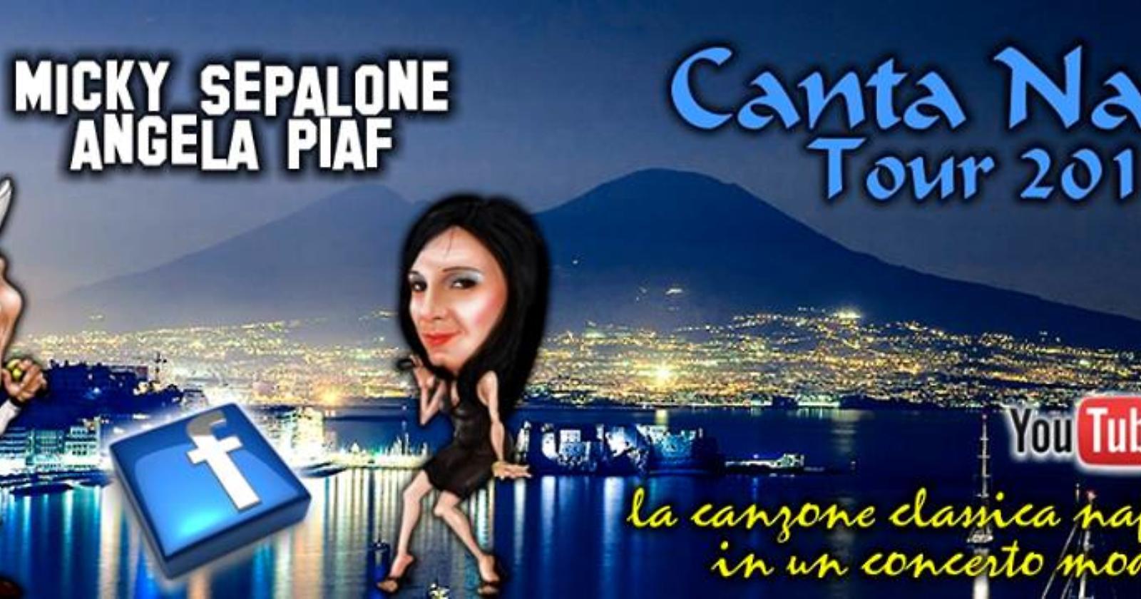 Micky Sepalone e Angela Piaf "Cantano Napoli" ad Alberona 