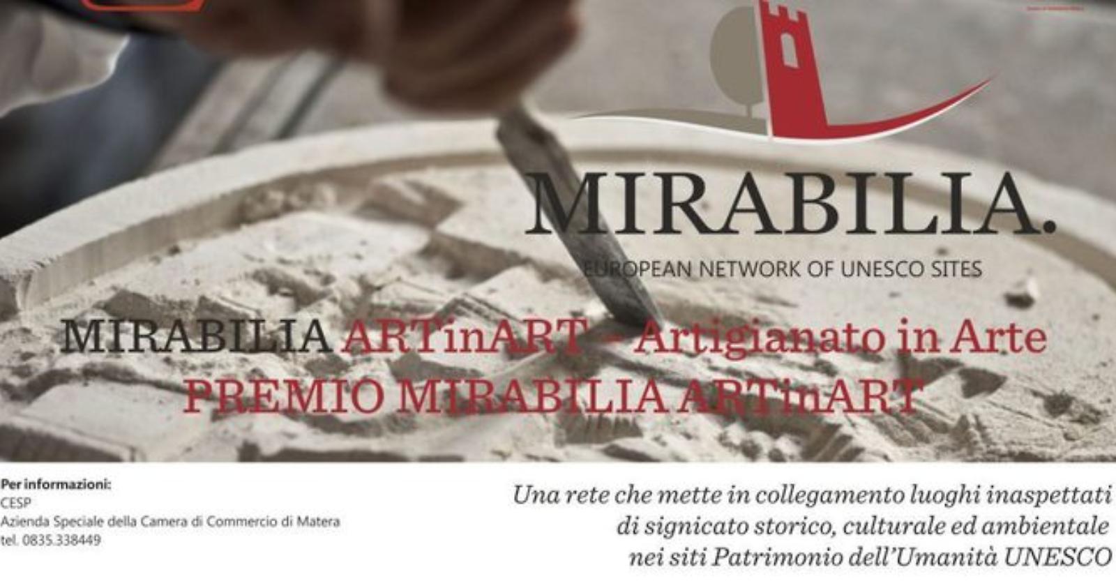 Matera, Mirabilia premia l'artigianato dei siti Unesco
