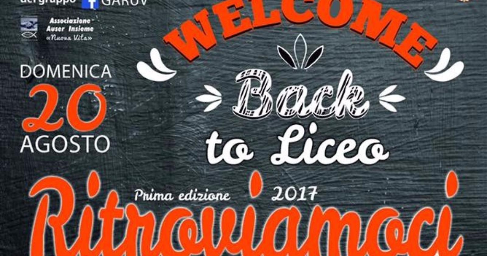 Vico del Gargano, "la rimpatriata":  si ritrovano per "preparare la festa" del loro Liceo  