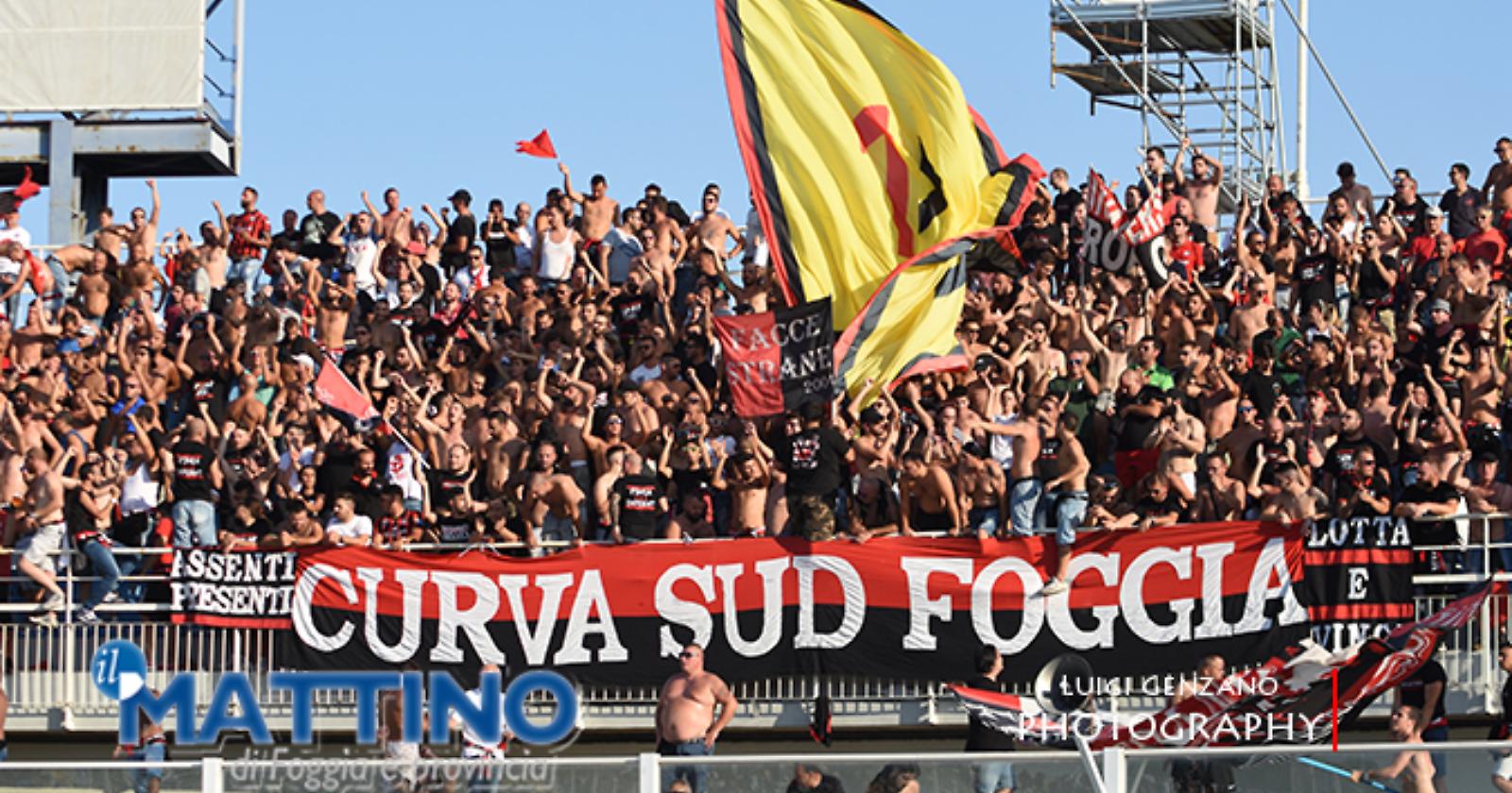 Foggia-Pescara: raspo per tre tifosi rossoneri