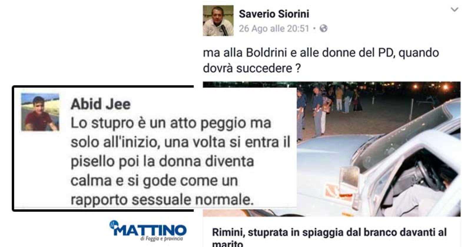 Violenza sessuale, è follia estremista: dal musulmano che plaude al salviniano che incita. Mongiello: «Regressione culturale spaventosa»
