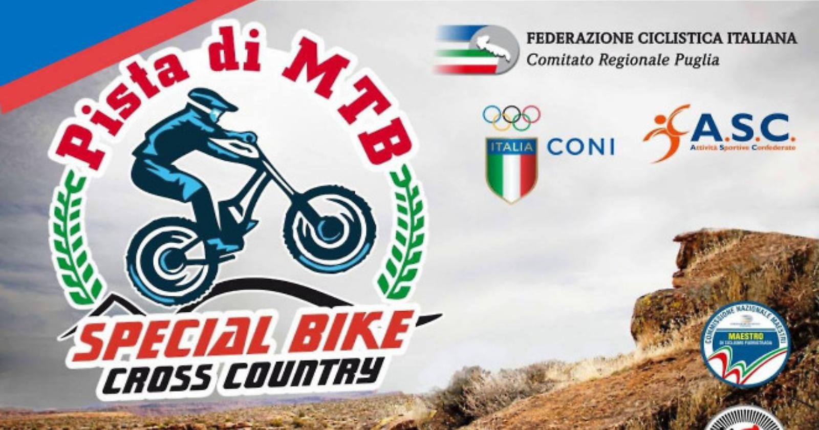Cerignola, inaugurazione della nuova pista di mountain bike
