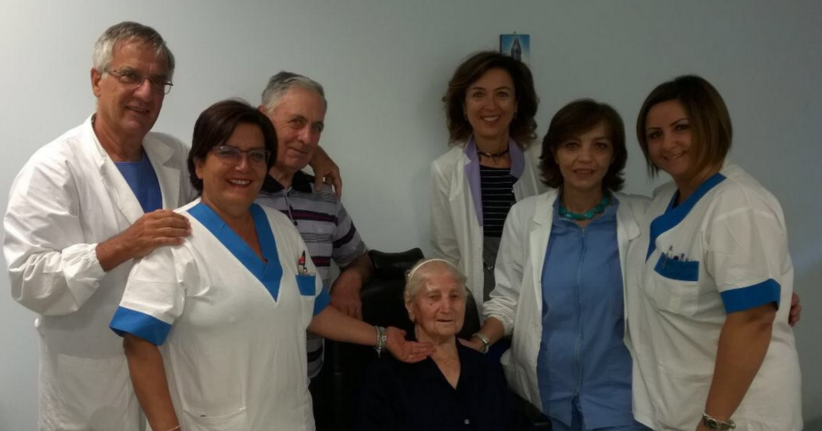Potenza, nonnina ultracentenaria operata di cataratta al San Carlo