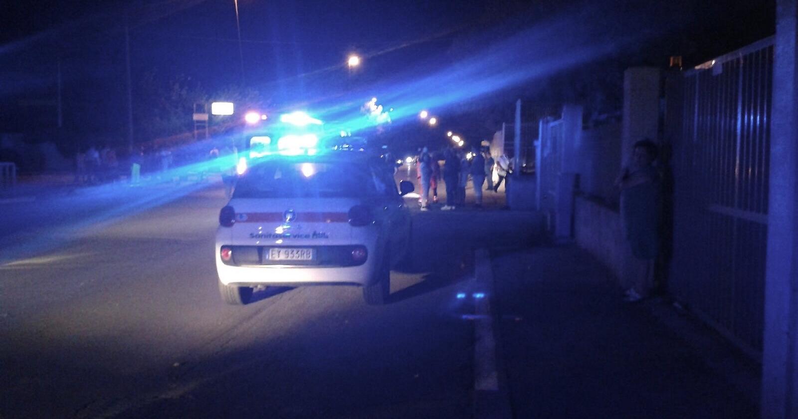 Incidente stradale: un mortomin via San Severo
