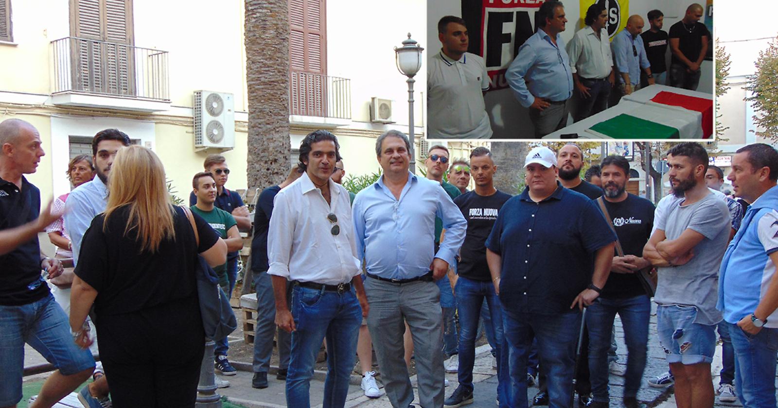 Forza Nuova e Lotta Studentesca "prendono casa" a Foggia
