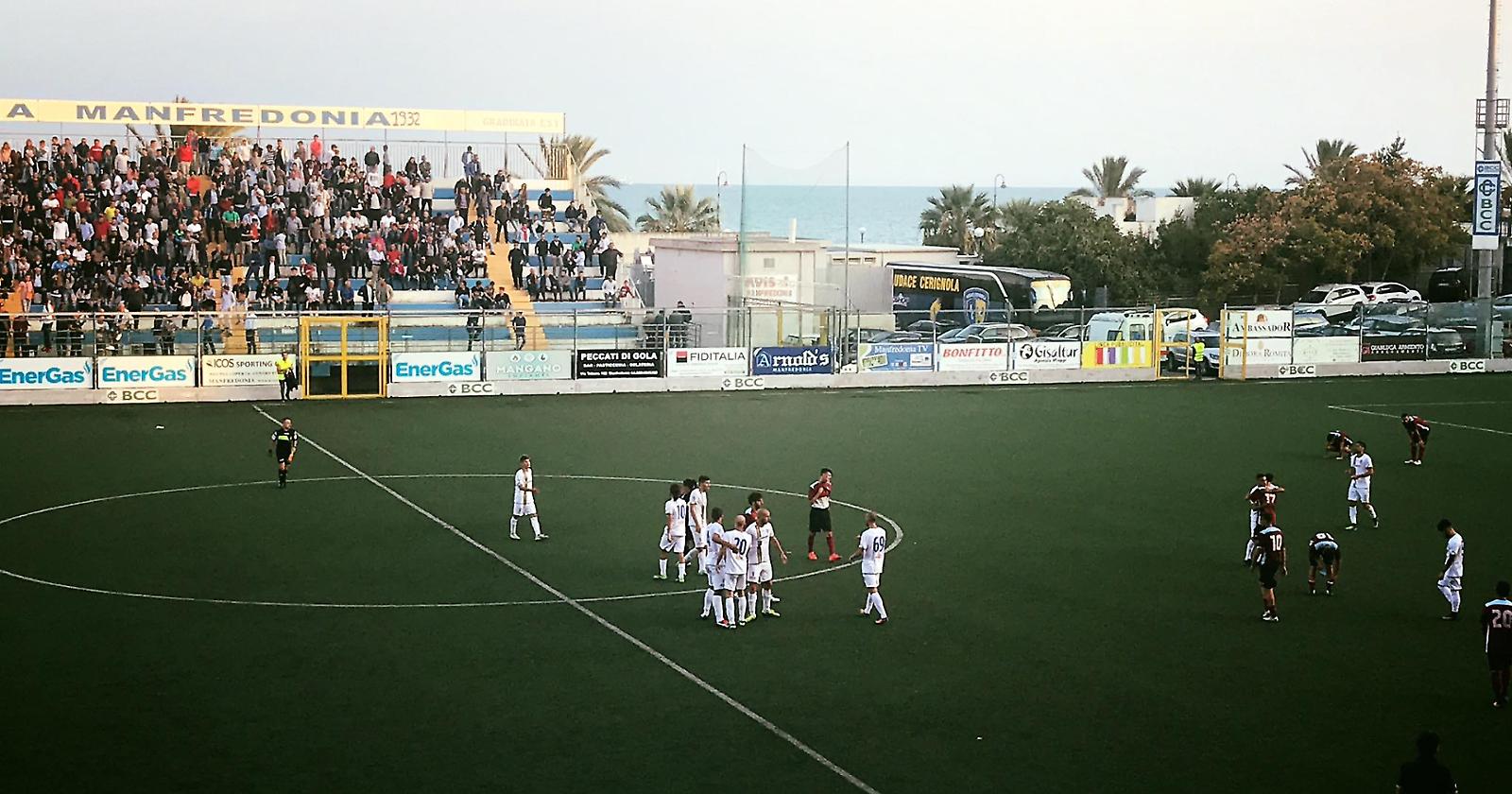 L'Audace Cerignola affonda anche il Manfredonia 