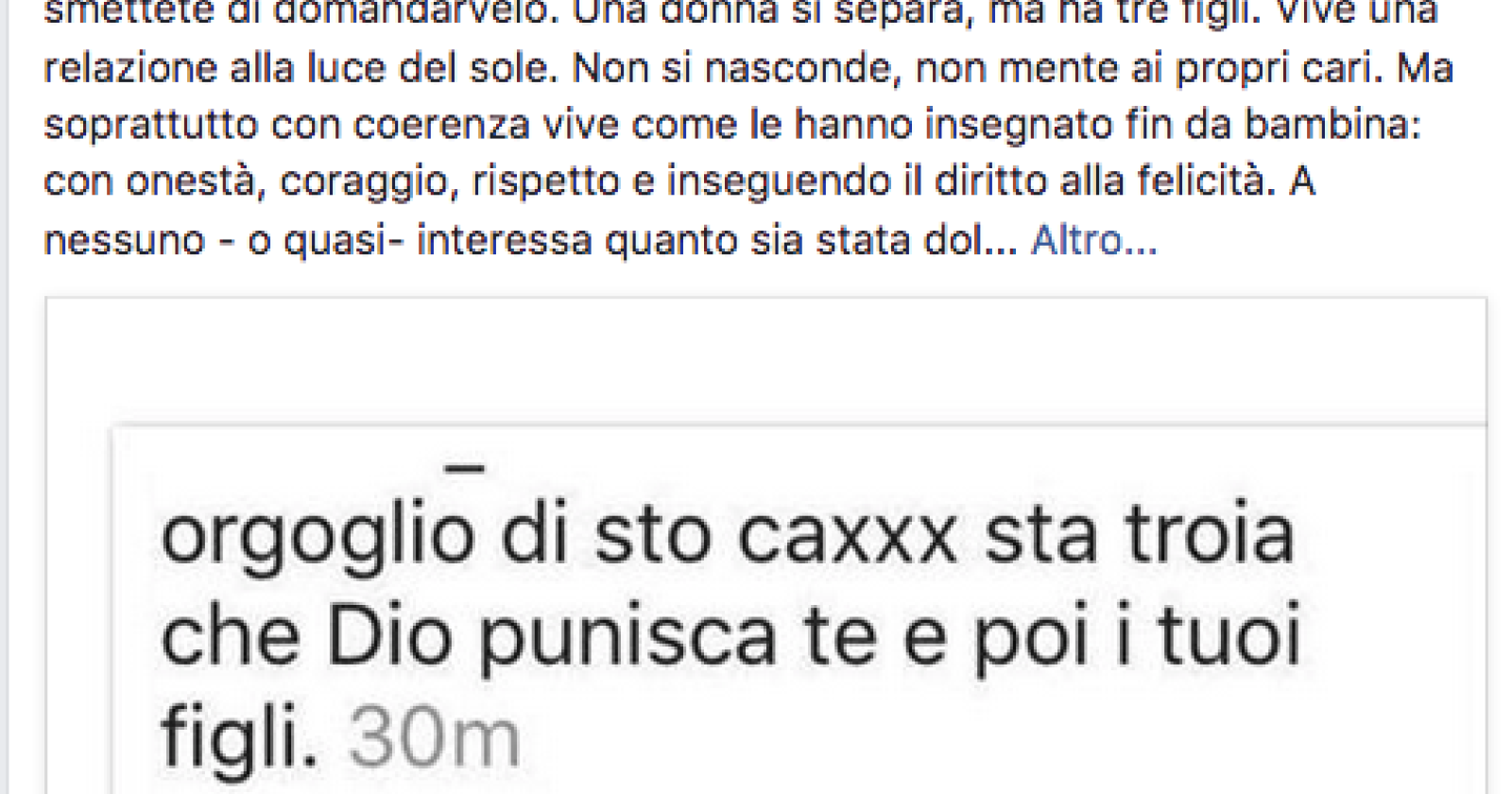 Il bullo da social se la prende con Francesca Barra. Lei si rivolge a Pittella: «Lavora alla Regione, licenzialo!»