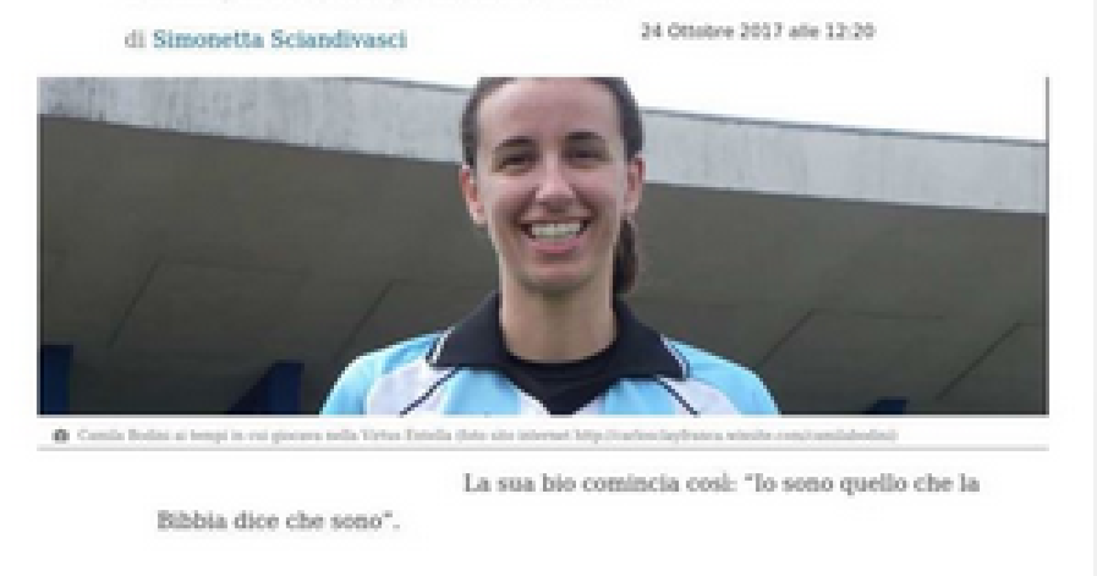 Potenza calcio mediaticamente inarrestabile: il Foglio racconta Camila Bodini, moglie del bomber rossoblu