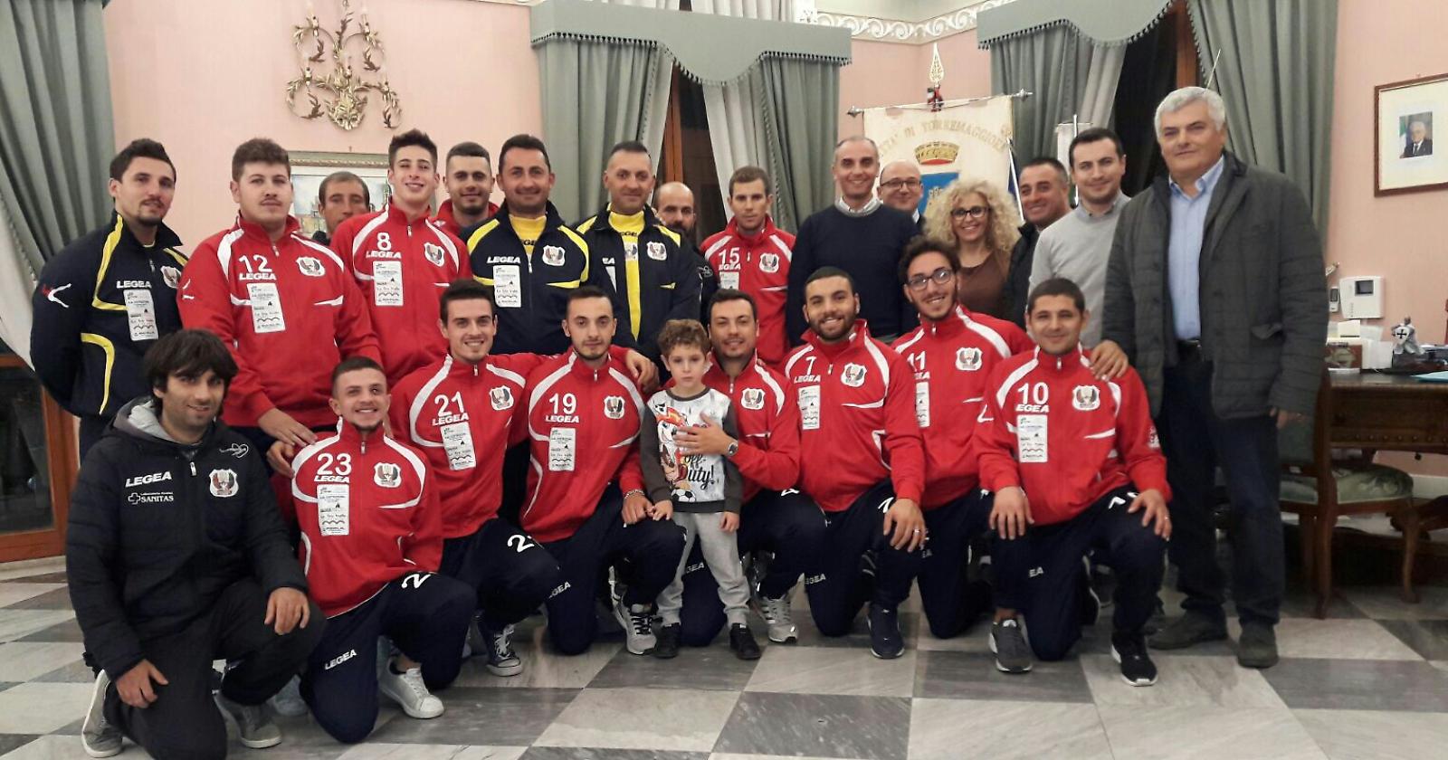 Al via la stagione della Polisportiva Futsal Torremaggiore. Squadra ricevuta in Comune