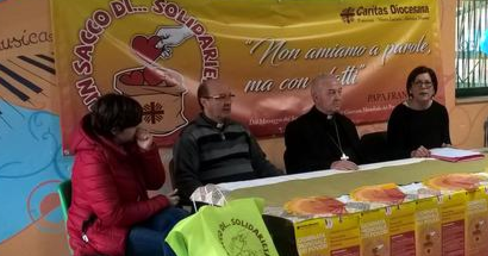 A Potenza «Un sacco di solidarietà». La Caritas diocesana raccoglie alimenti per i poveri