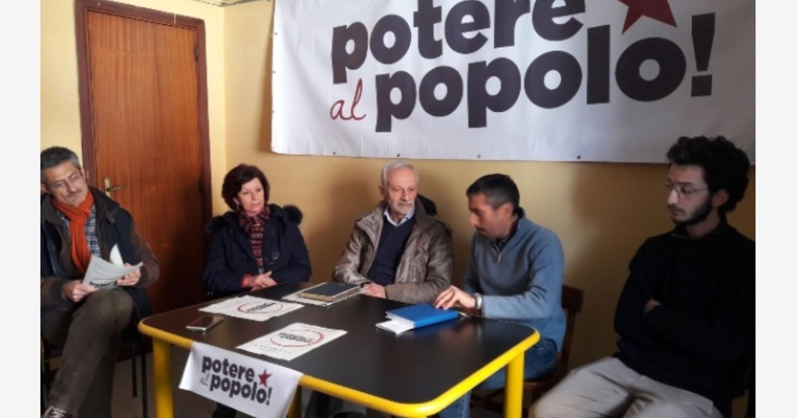 Potere al popolo, il movimento dal basso presenterà le liste in Basilicata