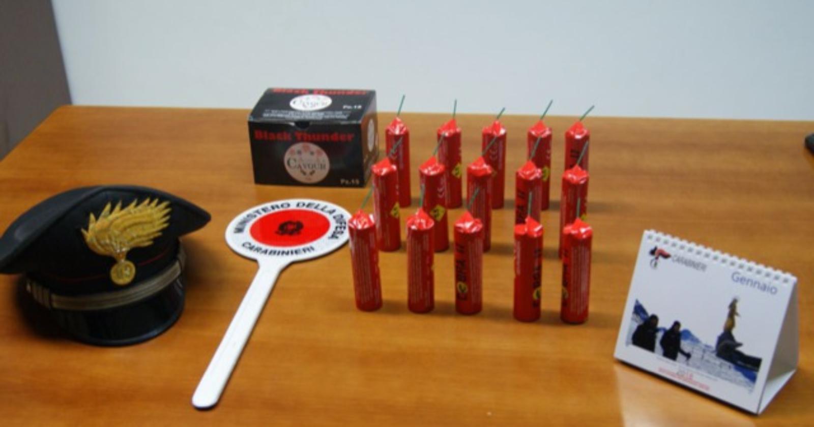Rignano Gargano, bombe carta in casa: denunciato 21enne