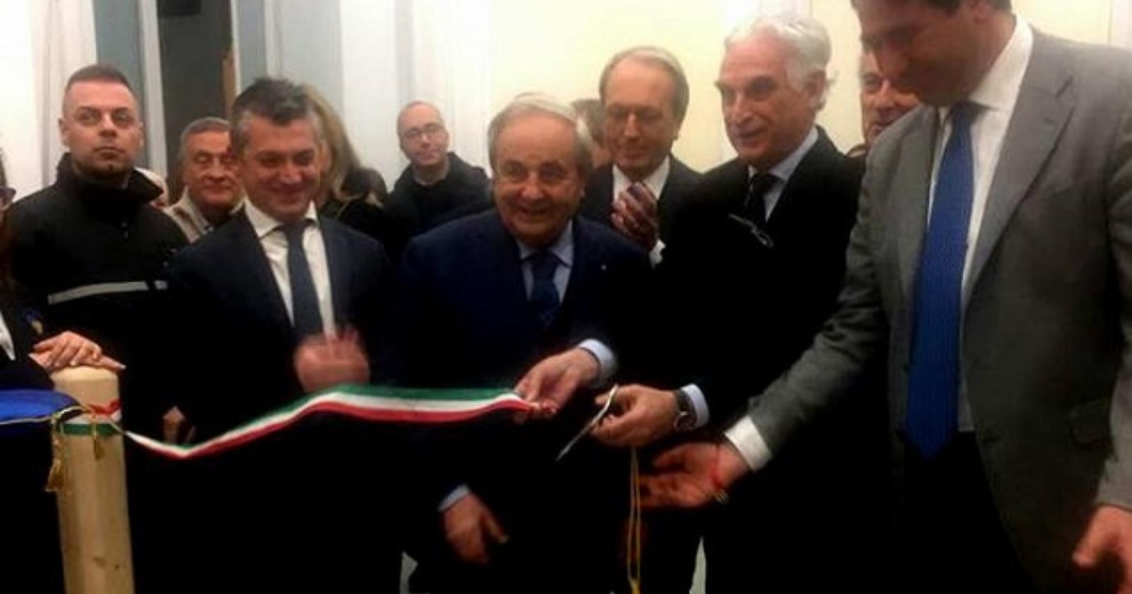 Mostra di José Ortega a Salerno, presente De Ruggieri