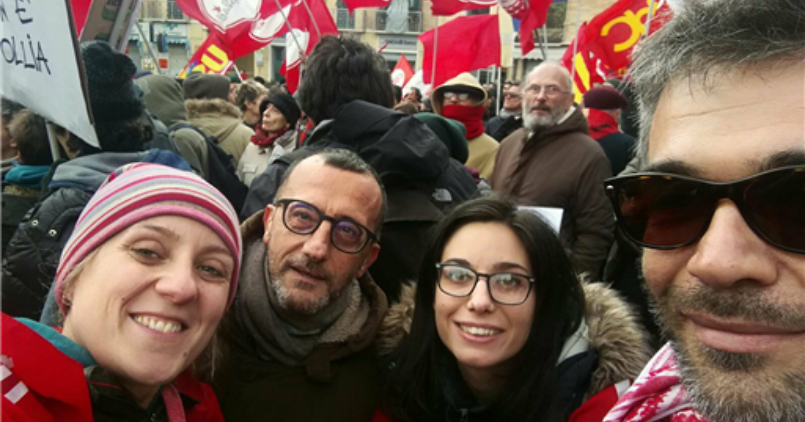 A Potenza l'antifascismo militante di Potere al popolo