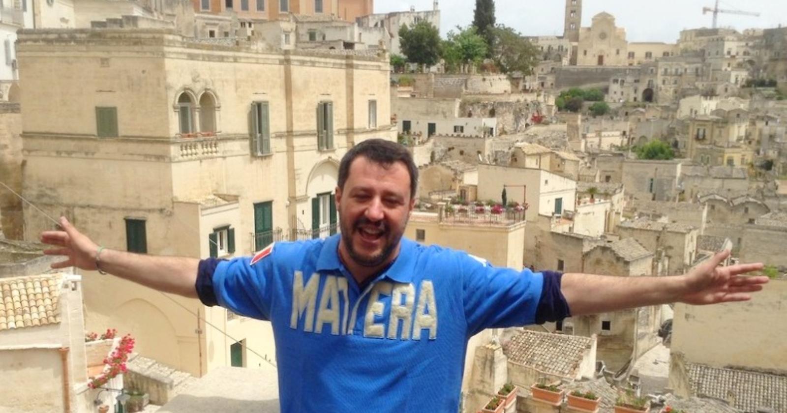 Elezioni 2018, Salvini: «In Basilicata il Pd ha fatto disastri per anni»