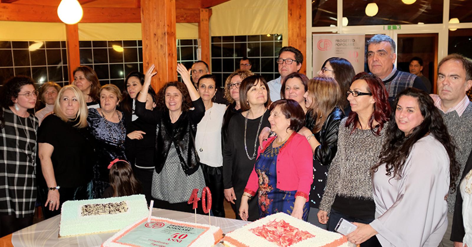 Progetto Popolare di Montescaglioso festeggia 40 anni di attività