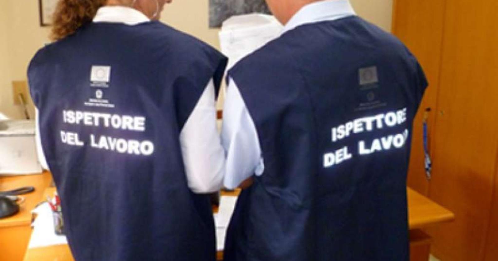 Lavoro nero, nel 2017 scoperti in Basilicata 1.517 'irregolari' 