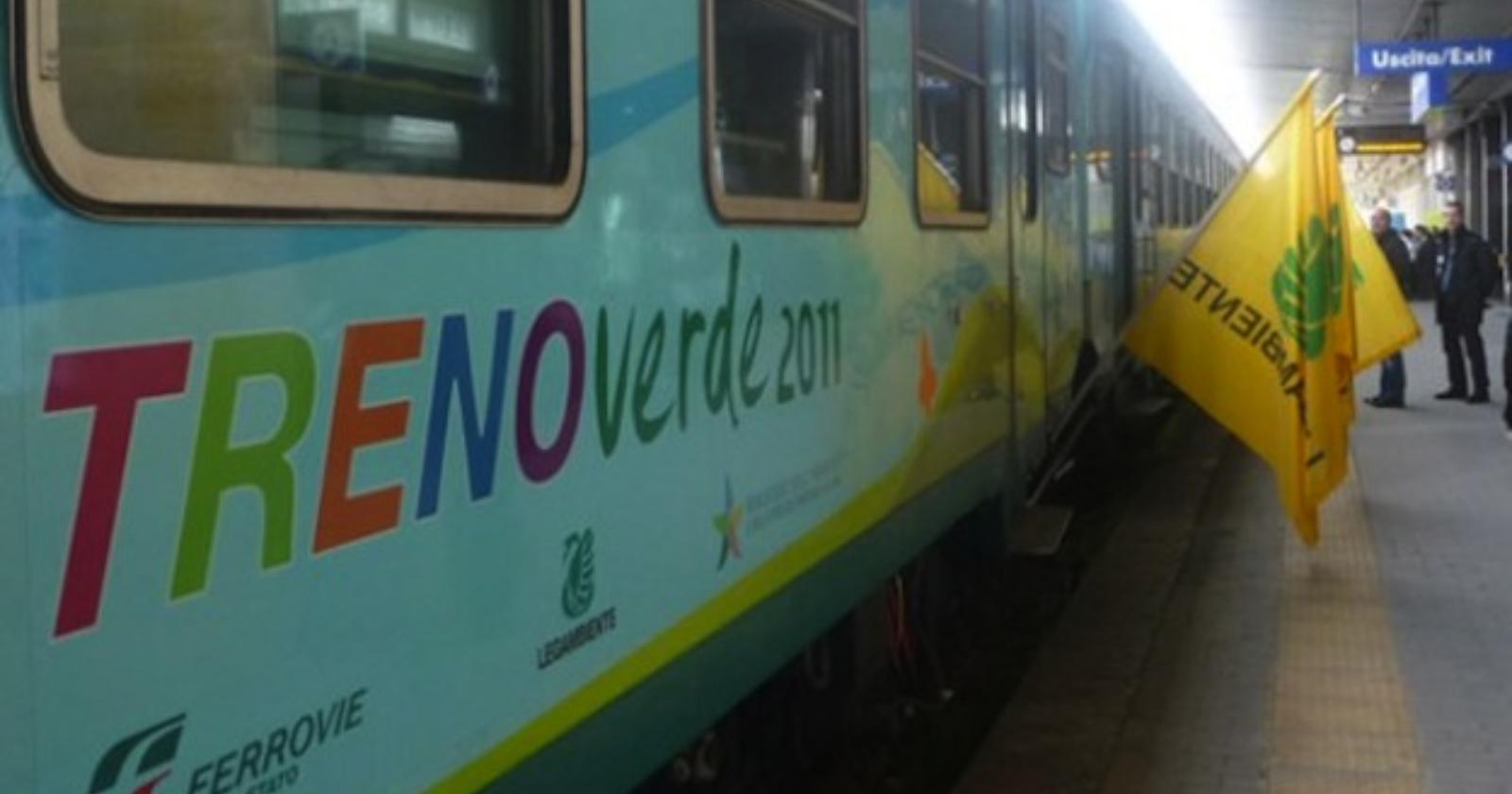 "Ecopneus per il clima", il Treno verde di Legambiente fa tappa a Potenza