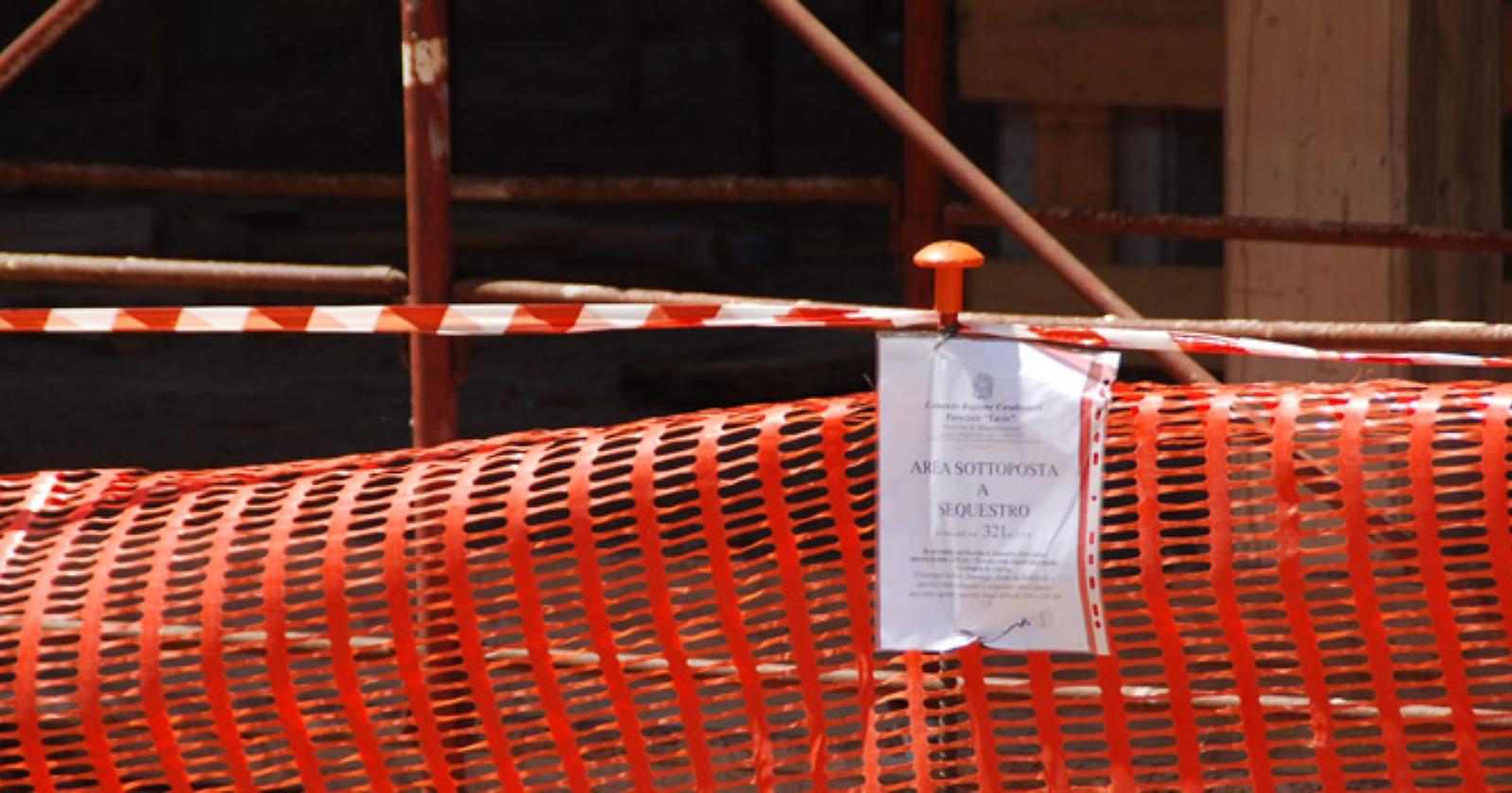 Sicurezza  sul lavoro, sequestrato un cantiere edile a Scanzano Jonico