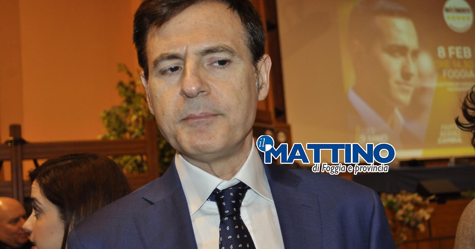 Il senatore pentastellato foggiano Marco Pellegrini in Commissione parlamentare Antimafia