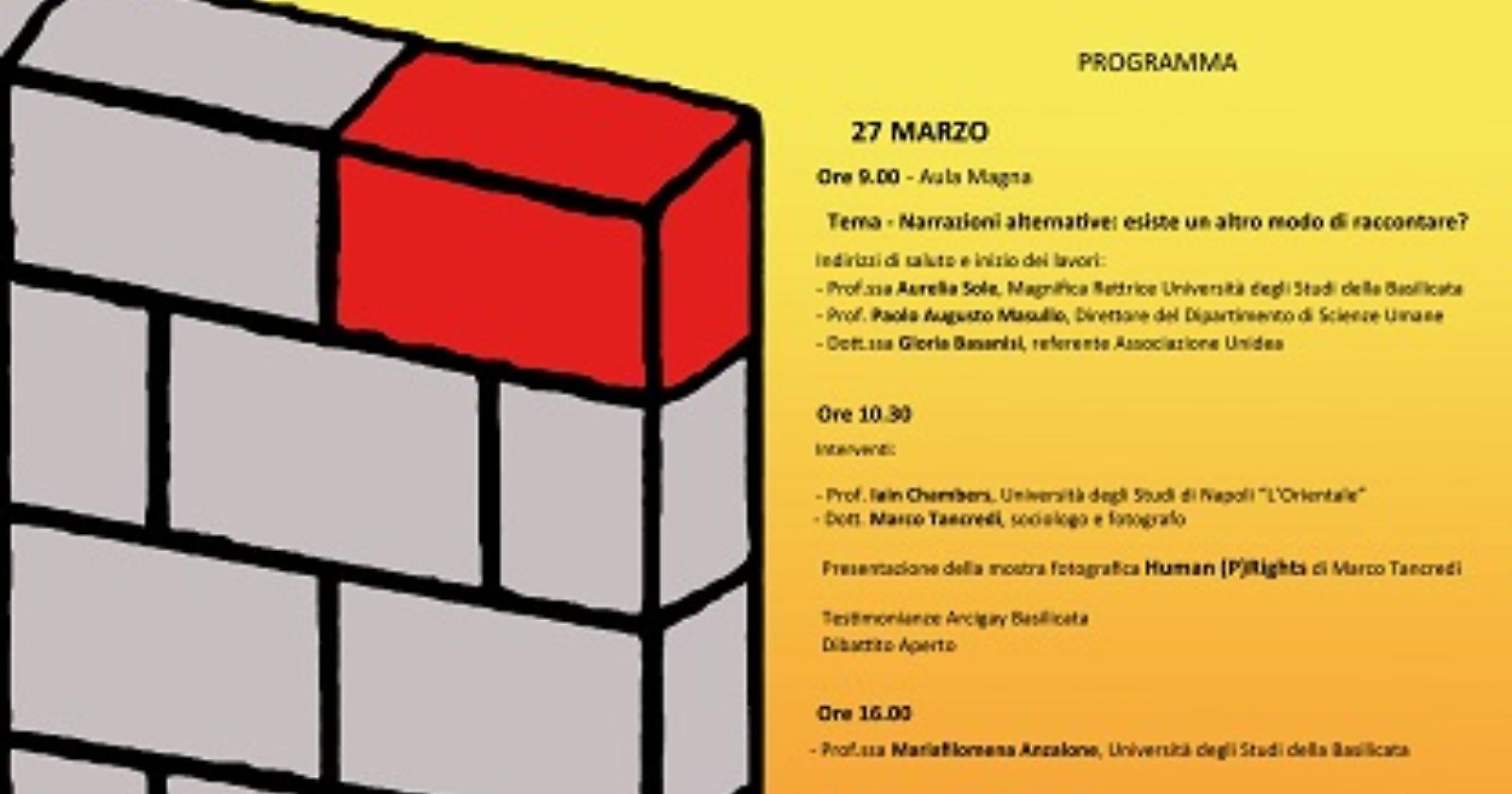 Associazione culturale e studentesca Unidea presenta “Another brick in the wall”