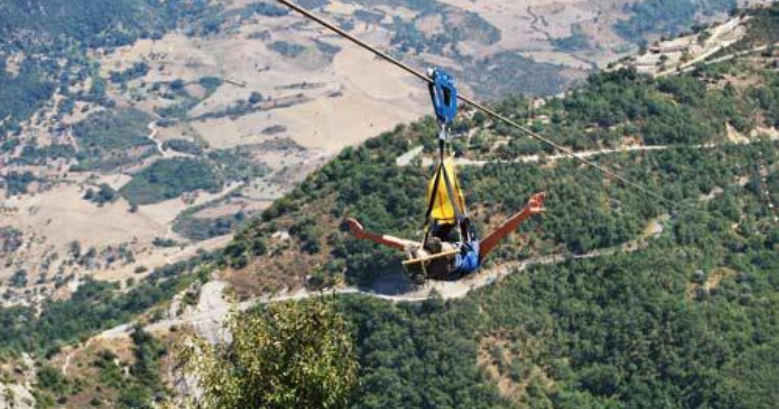 Volo dell'Angelo, il primo maggio riapre l'attrattore turistico tra le Dolomiti Lucane