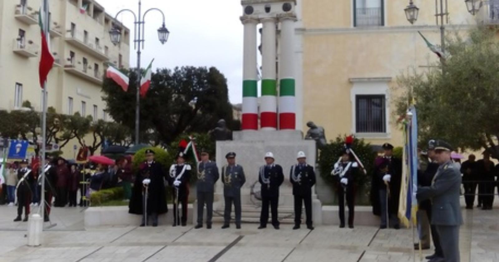 Cerimonia 25 aprile a Matera, appello all'unità e alla difesa di libertà e democrazia