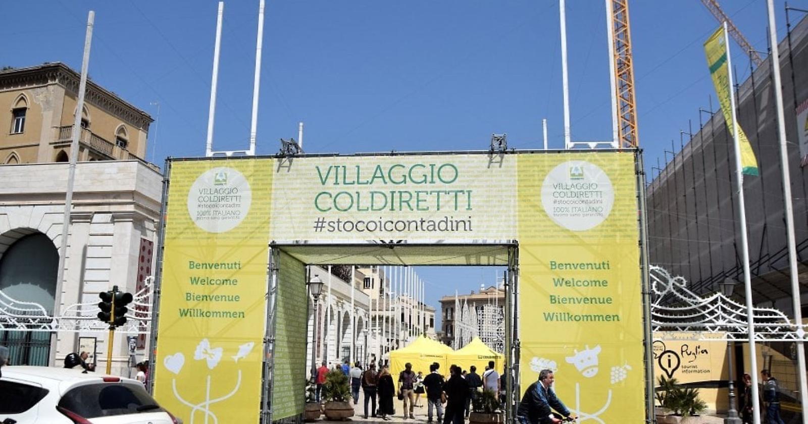 Villaggio Coldiretti, a Bari oltre mille agricoltori lucani 