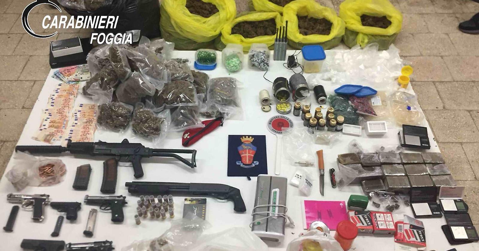 Nascondeva armi per il clan Raduano: arrestato un fedelissimo del capoclan di Vieste 