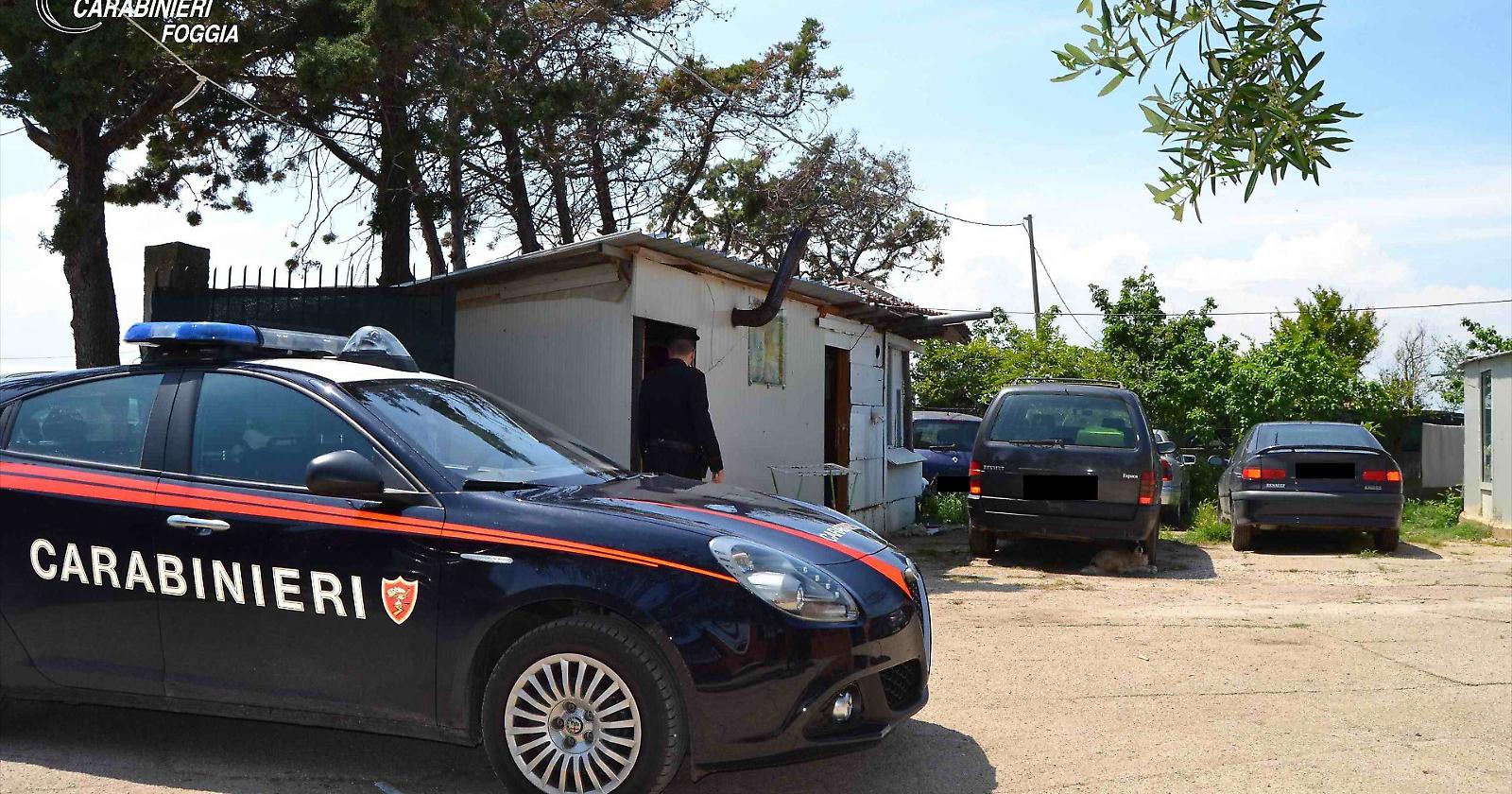 A San Severo i carabinieri scoprono un bidone con 7 chili di kobret, micidiale sottoprodotto dell'eroina