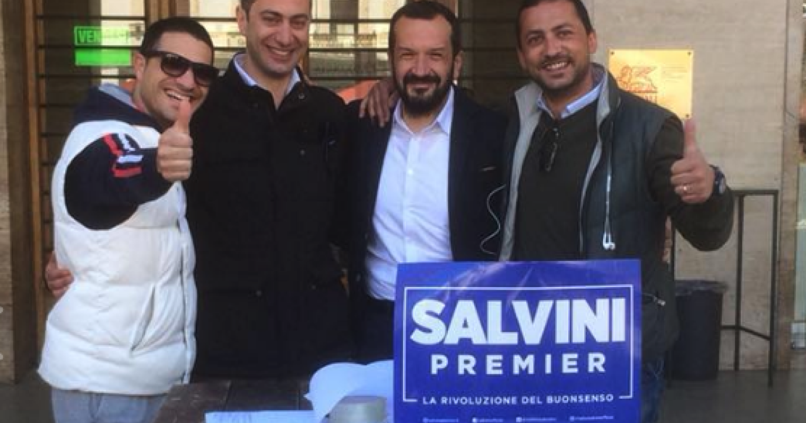 Potenza, dal gazebo del Carroccio il senatore Pepe annuncia: «Alle regionali si può vincere»