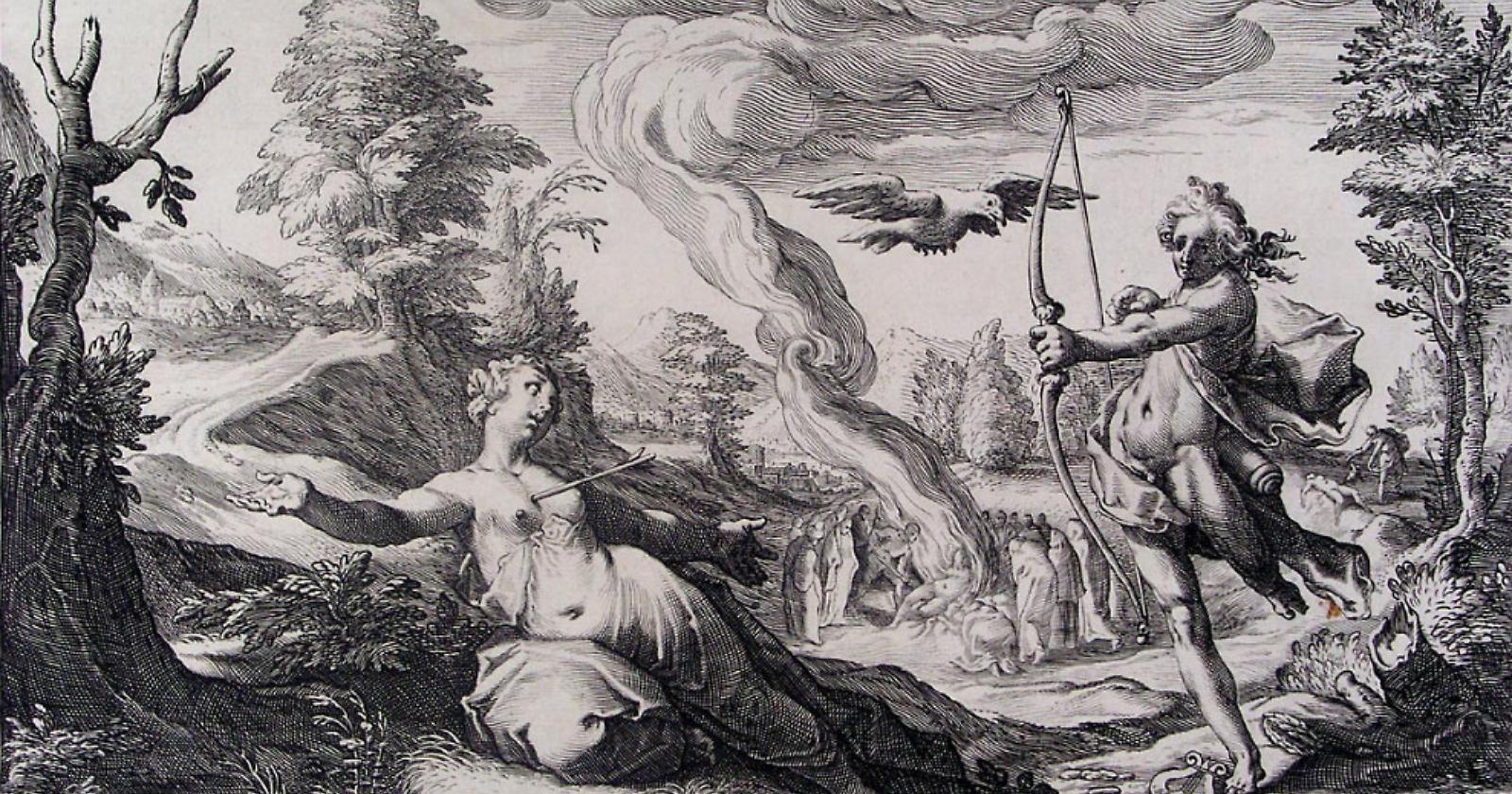 Perché il corvo è nero e porta male? Il mito di Apollo e Koronis