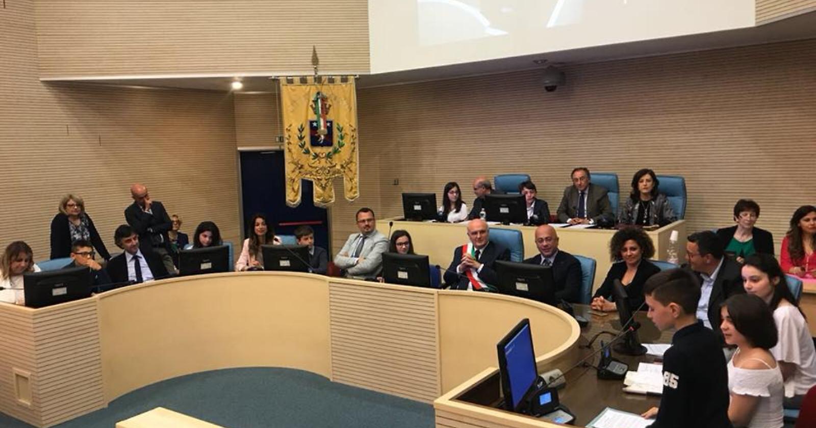 Potenza, l'assessore Celi: «Che emozione il consiglio comunale dei ragazzi»