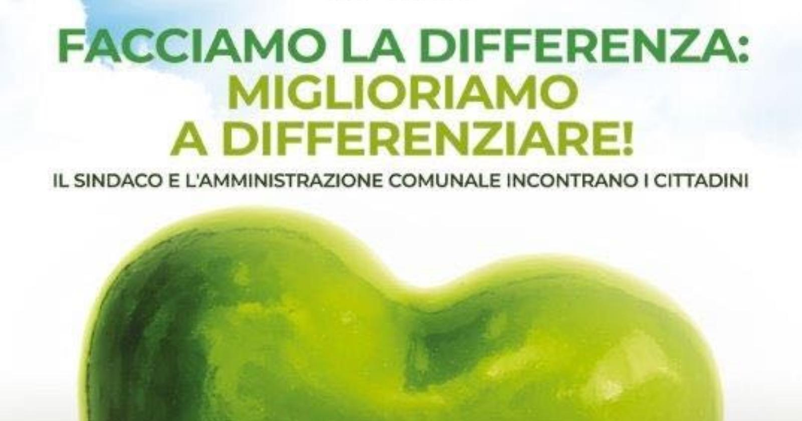 Torremaggiore: mercoledì 30 maggio forum sulla raccolta differenziata