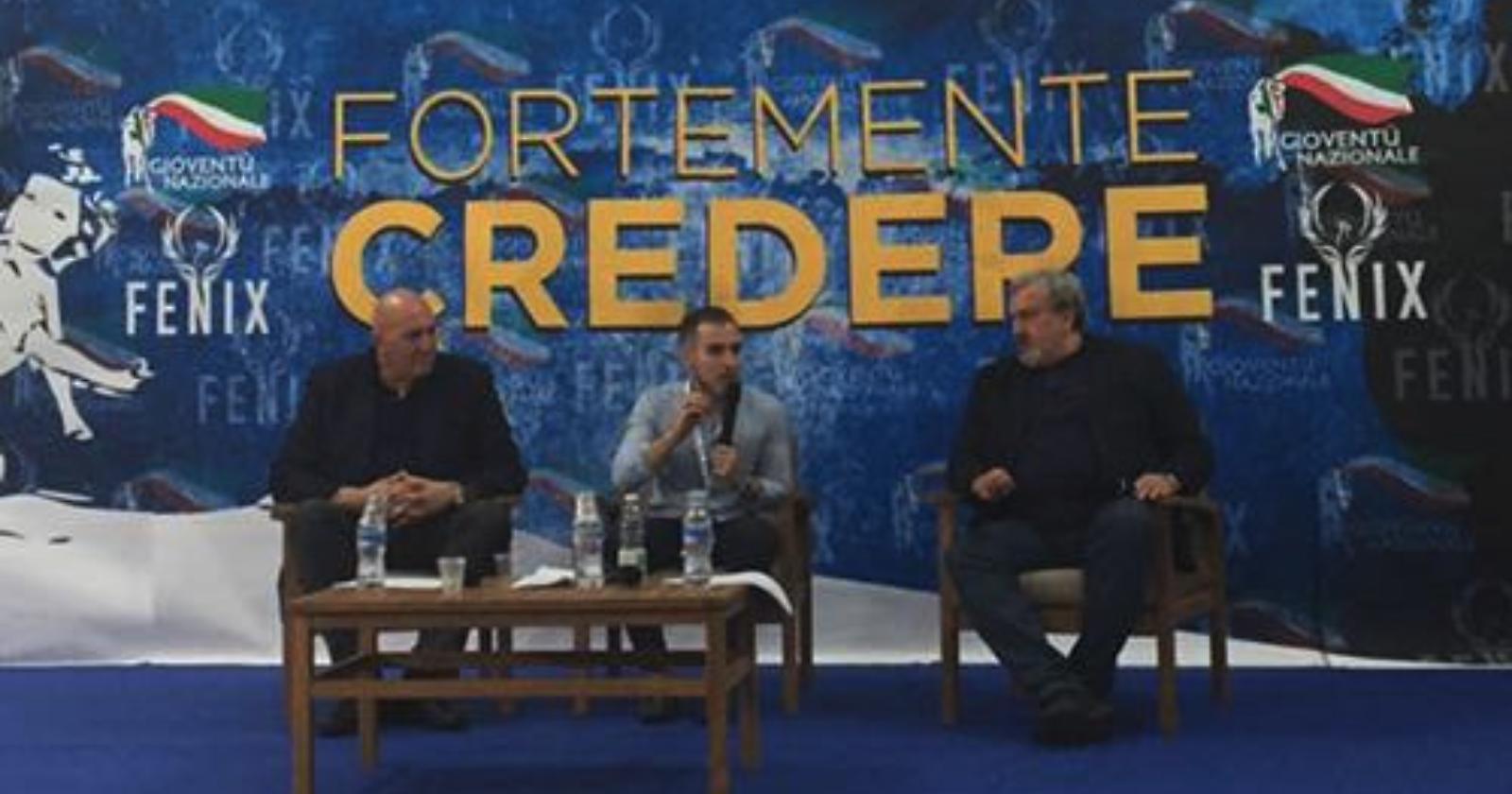 Delegazione lucana alla manifestazione di Gioventù nazionale a Pulsano