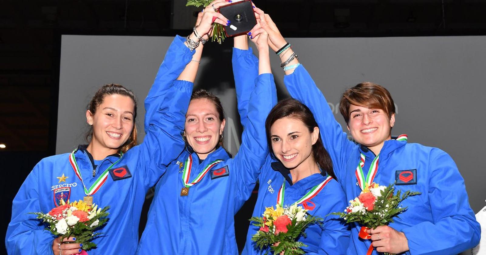 Scherma, Martina riconquista il tricolore (e l'oro) per l'Esercito Italiano