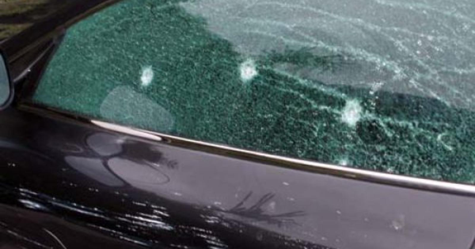 Via  Fraticello colpi d'arma da fuoco contro auto