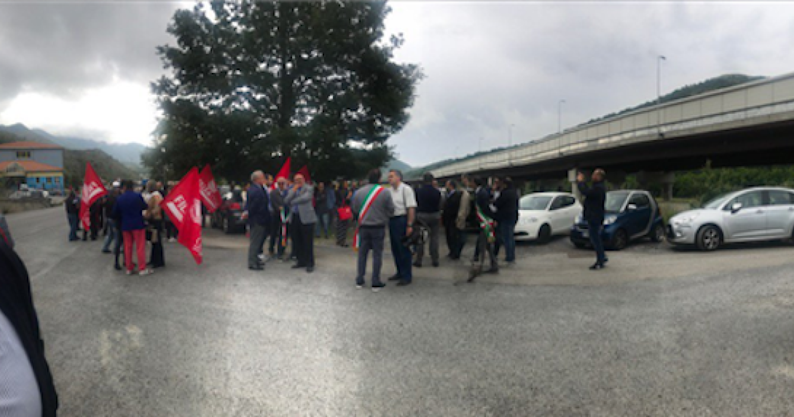 Sit-in contro Anas, Pittella: «I nostri impegni meritano rispetto. Basta ai ritardi di Anas»
