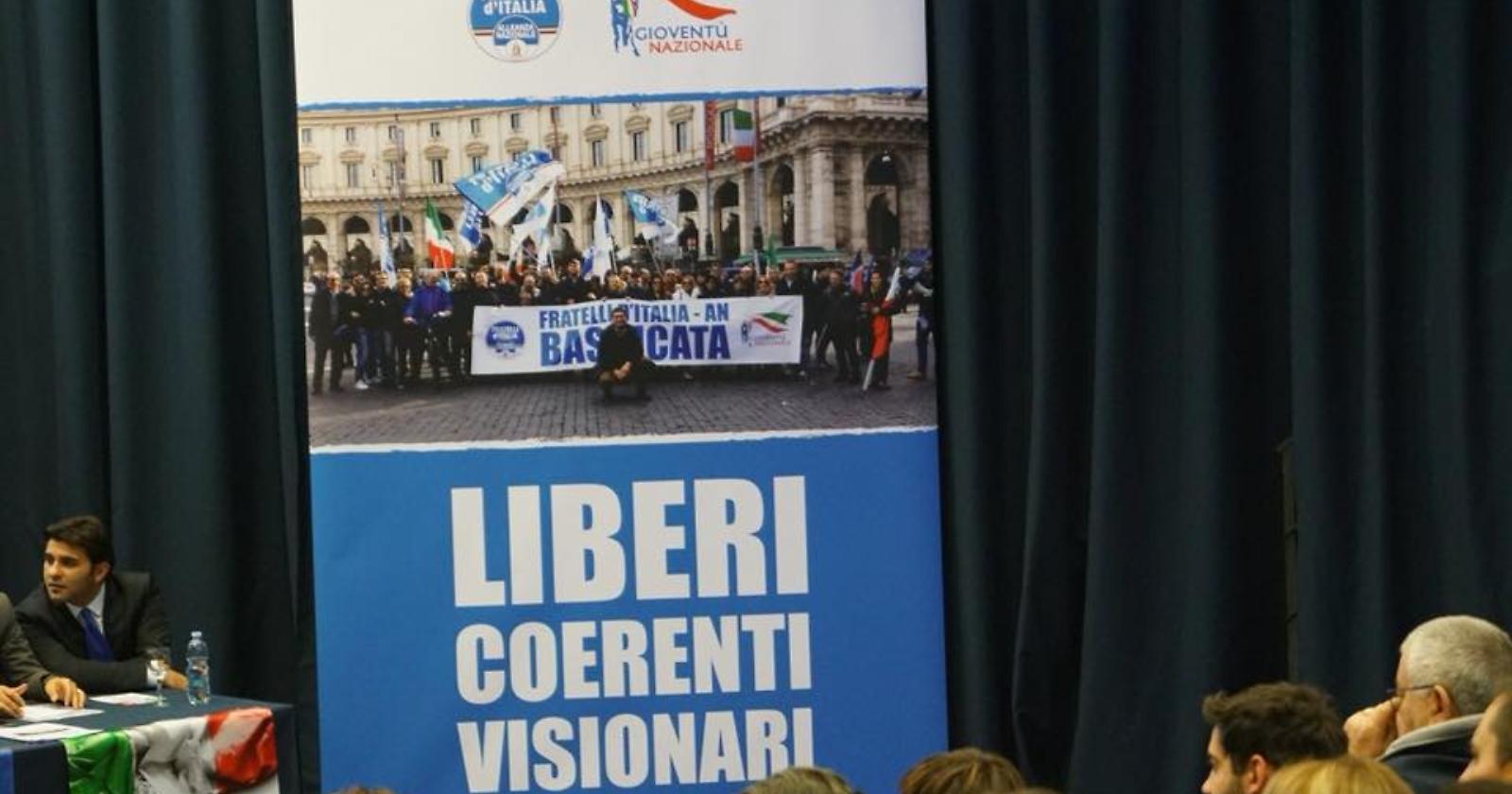 Elezioni regionali in Basilicata, Fratelli d'Italia affila le lame 