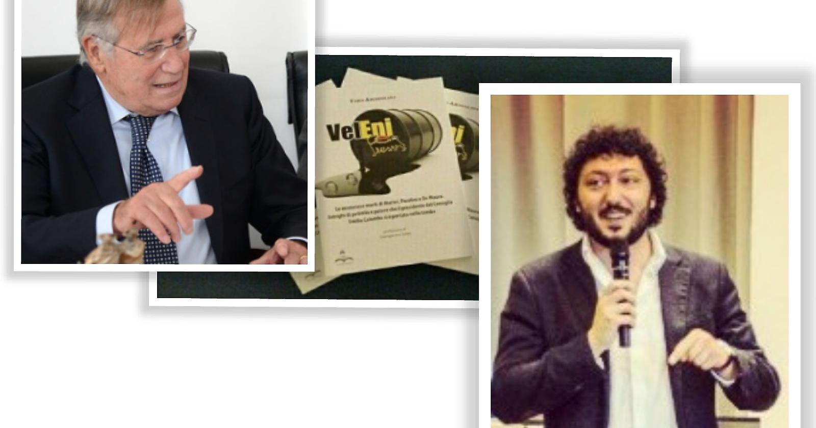 VelEni, la presentazione del libro-inchiesta di Amendolara con Corrado Lembo
