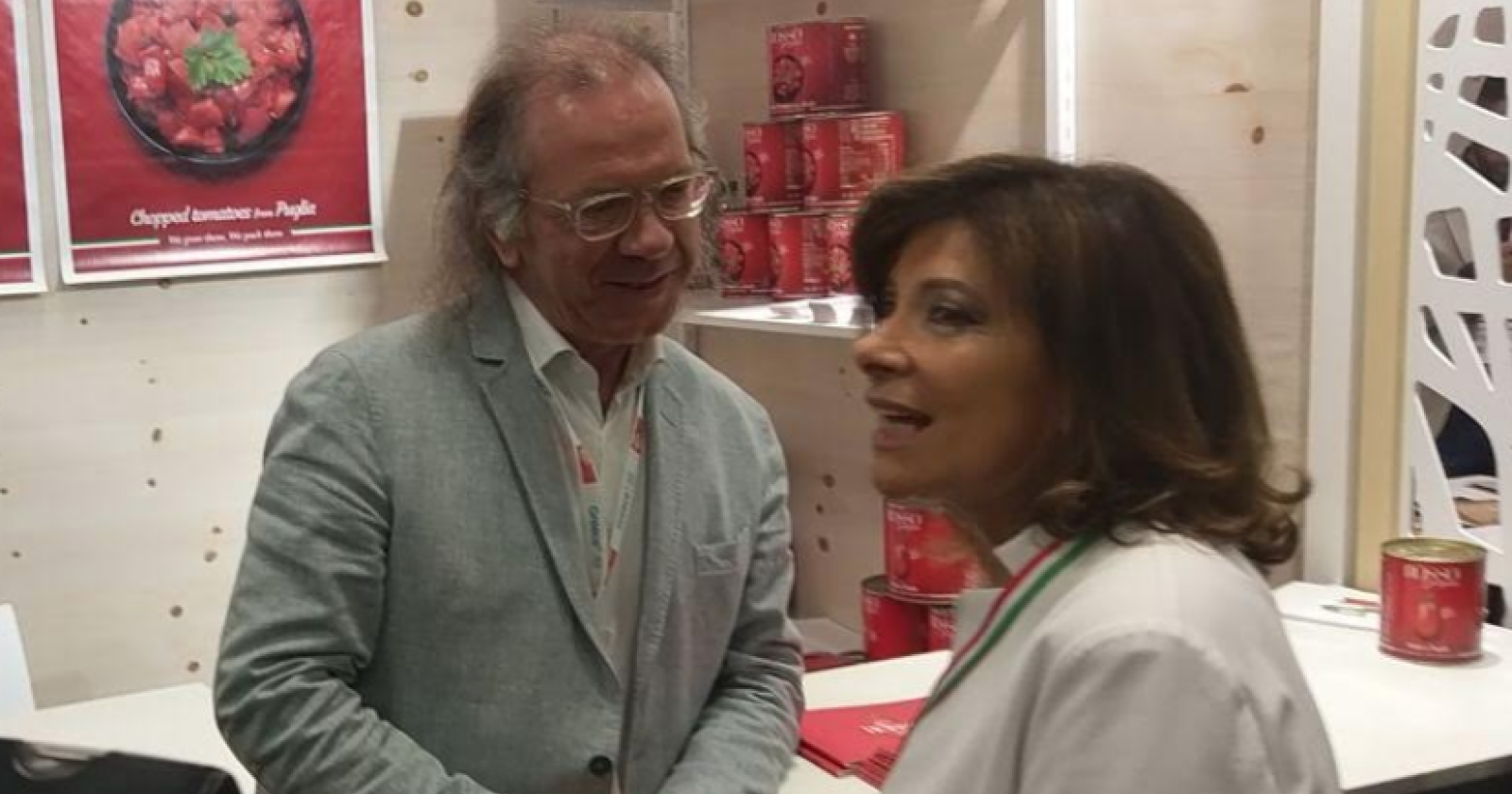 Alla Presidente del Senato Casellati piace la passata foggiana di "Rosso Gargano"