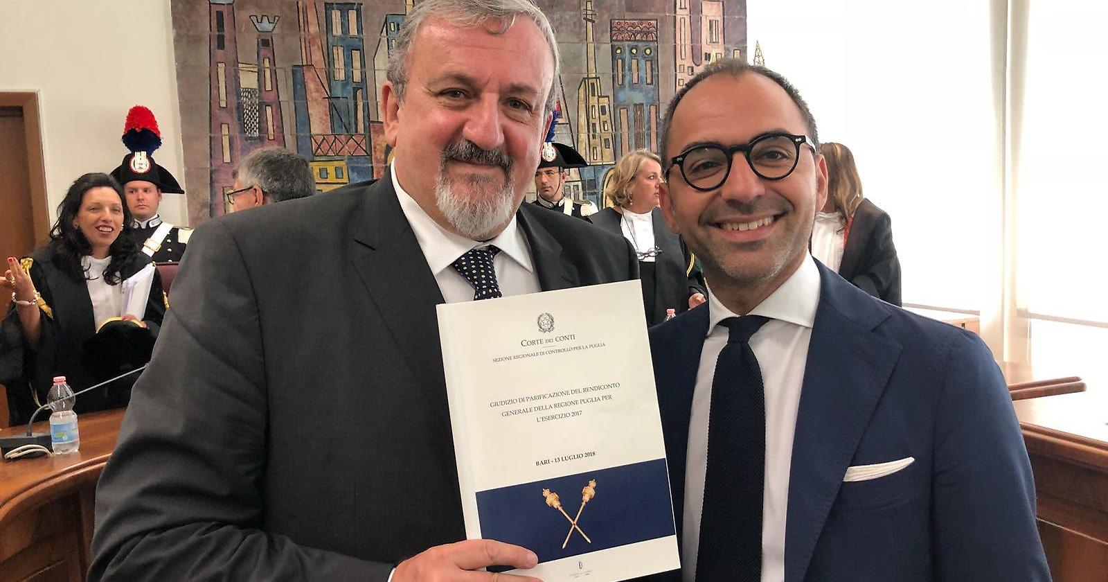 La Corte dei Conti promuove il "ragionier" Piemontese. Emiliano ha fatto bene ad affidargli la cassaforte della Puglia