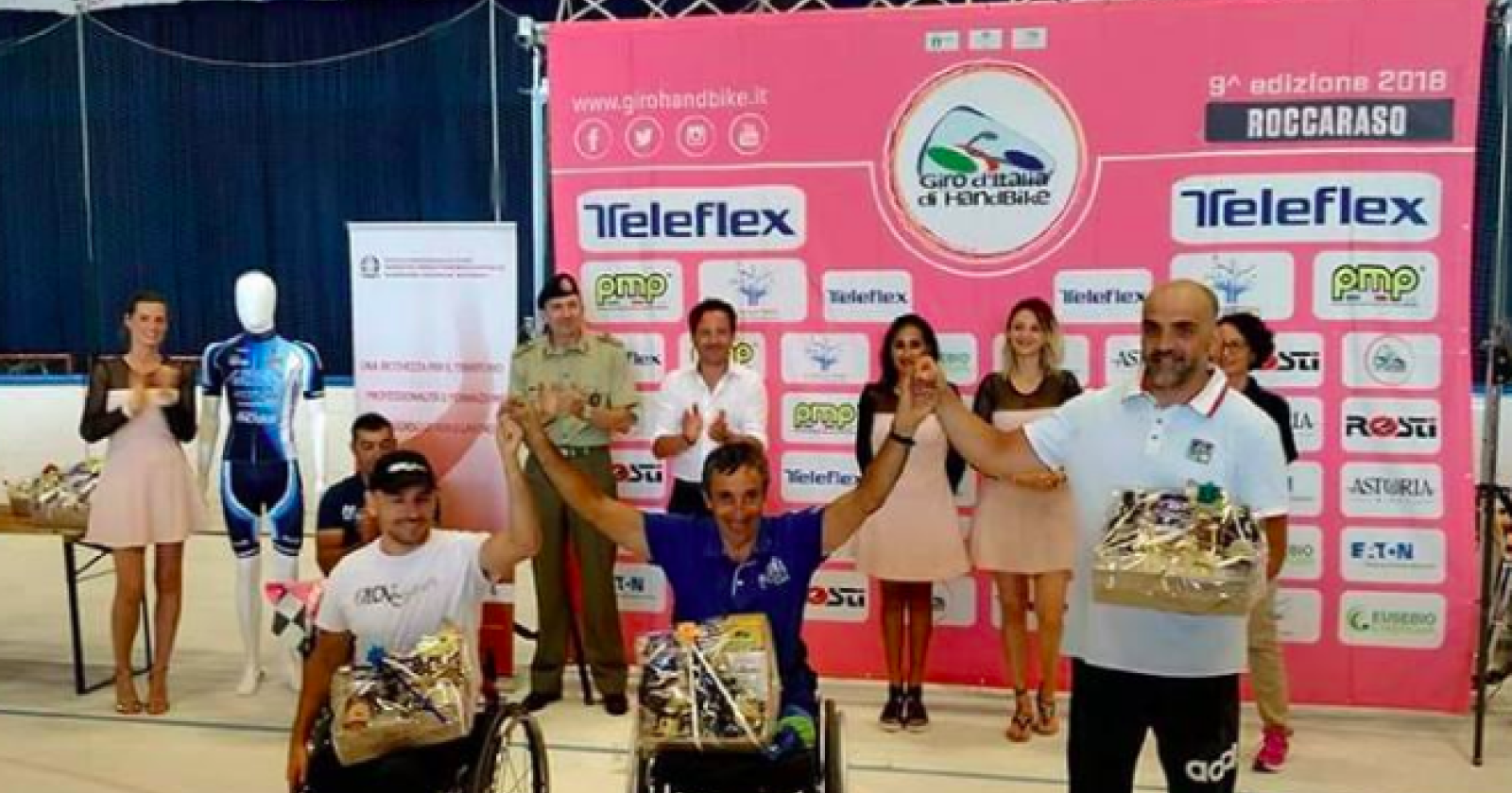 Giro d'Italia in Handbike, il lucano Marcantonio conquista il terzo posto
